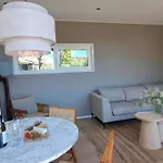 Beachvibe Met Zandtuin Vlakbij Zee Vp091