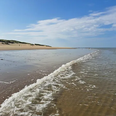 Beachvibe Met Zandtuin Vlakbij Zee Vp091 *